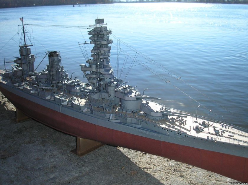 Линкор Фусо модель