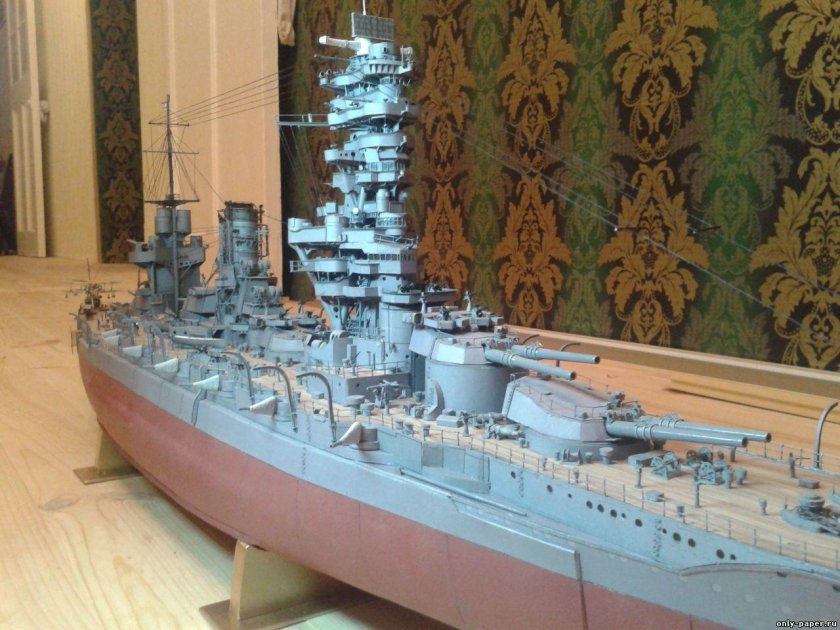 Линкор Фусо модель