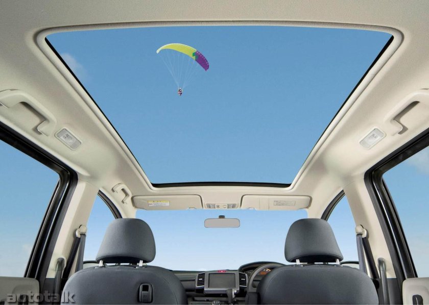 Панорамная крыша Honda freed
