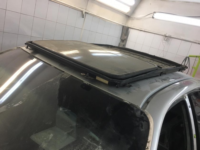 Крыша с люком на Camry 50