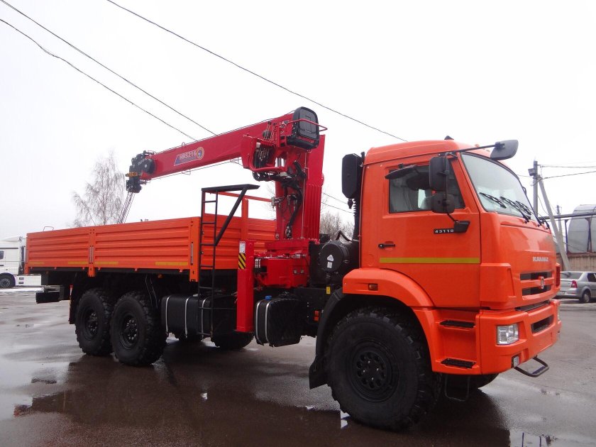 КАМАЗ С КМУ Horyong hrs 216