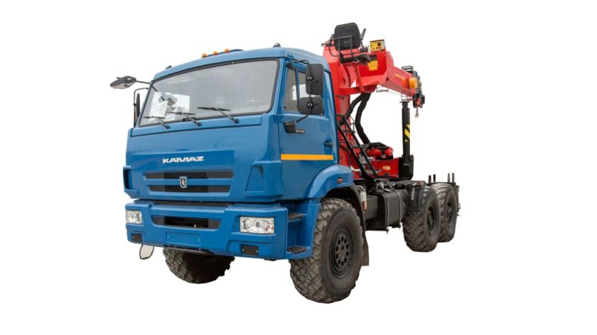 Седельный тягач КАМАЗ 43118 С КМУ