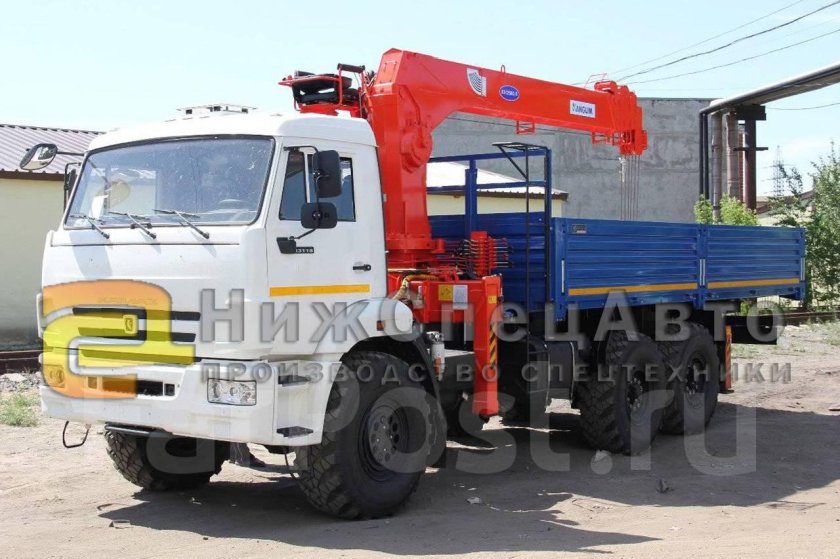 КАМАЗ 659106 С КМУ