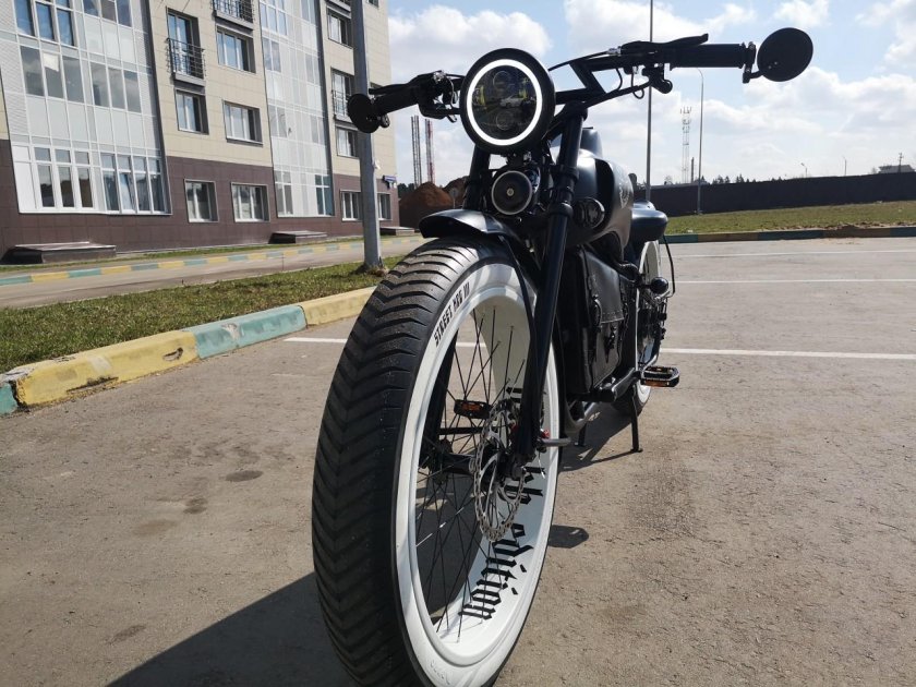 Электровелосипед чоппер