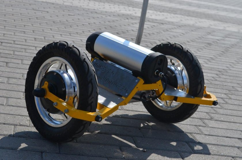 Мощное мотор колесо на 52v