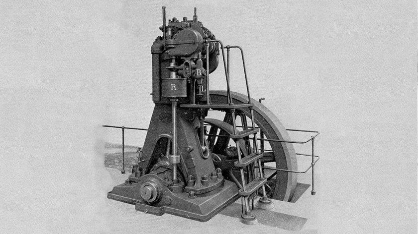 Первый дизельный двигатель 1897