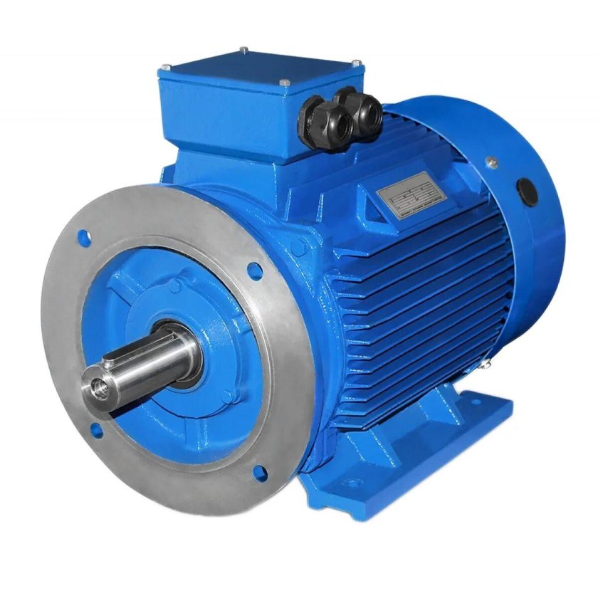 Эл двигатель 22 КВТ 3000об лапы фланец din