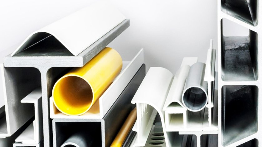 Стеклопластиковый композитный профиль