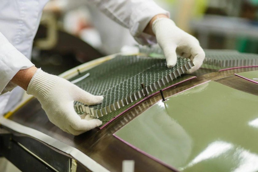 Алюминиевый сотовый заполнитель