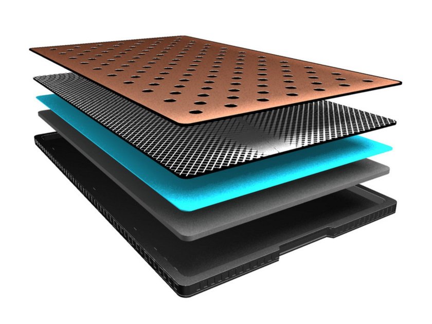 Композитный материал виброгасящий 1000х1000х25мм