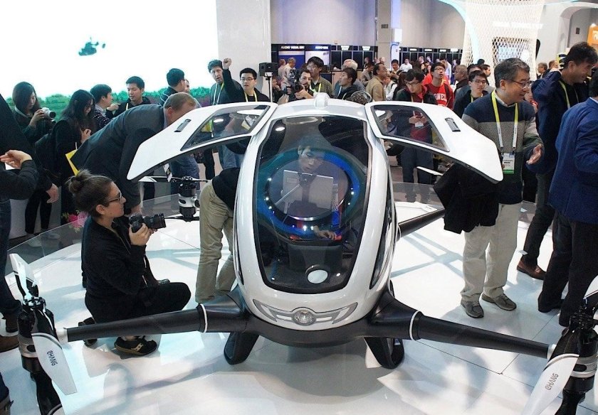 Пассажирский дрон Ehang 184