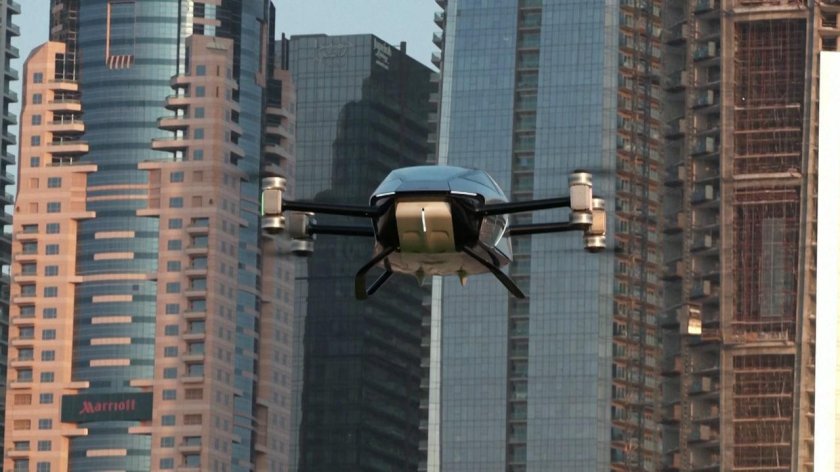 Летающее такси в Дубае