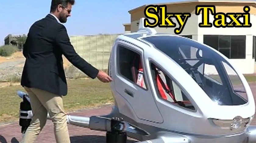 Летающие машины в Дубае