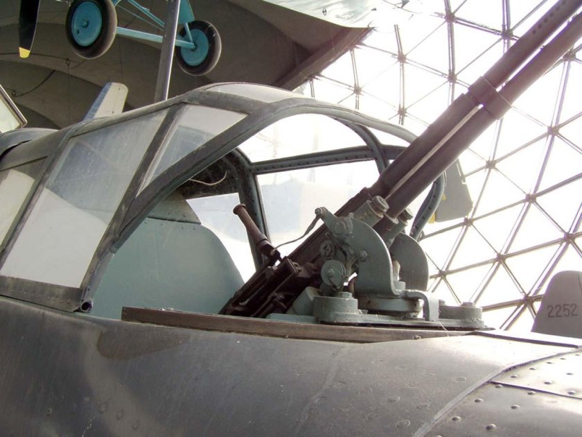 Ил-2 Штурмовик кабина стрелка