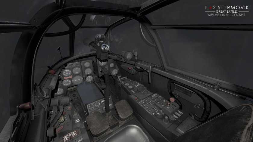 Me-410 кокпит