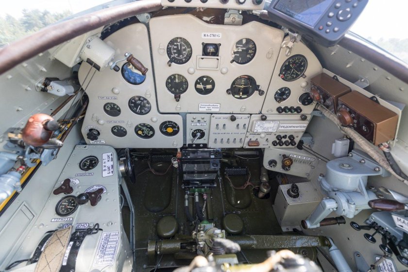 Ил-2 Штурмовик кабина пилота