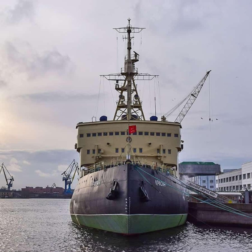 Музей ледокол Красин в Санкт-Петербурге
