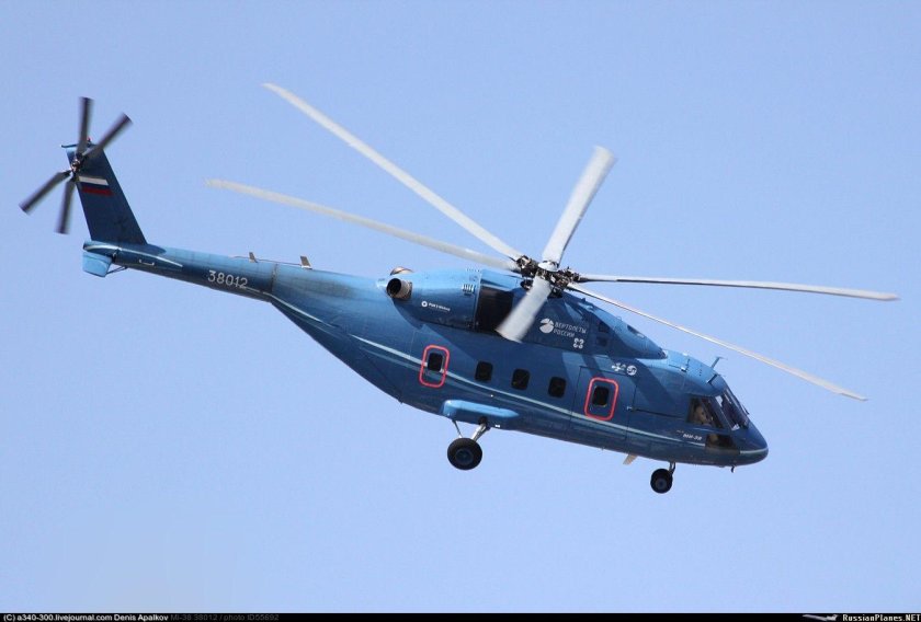 Вертолеты ми-38 с двигателями тв7-117в