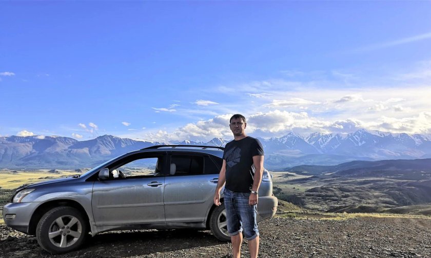 На Лексусе в Алтай