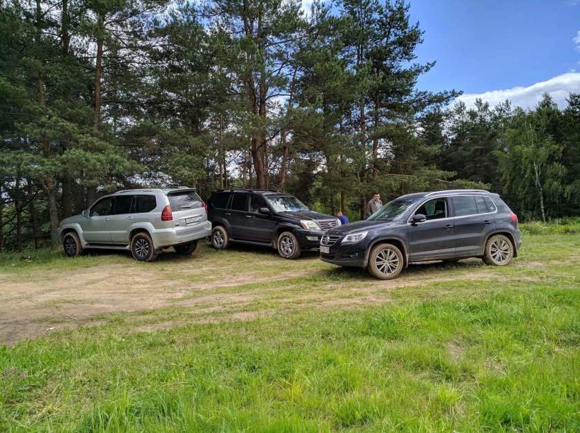 Фото Лексус на природе