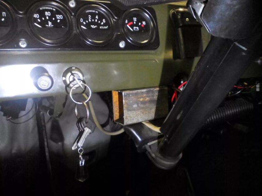 Ходовые огни на УАЗ Буханка