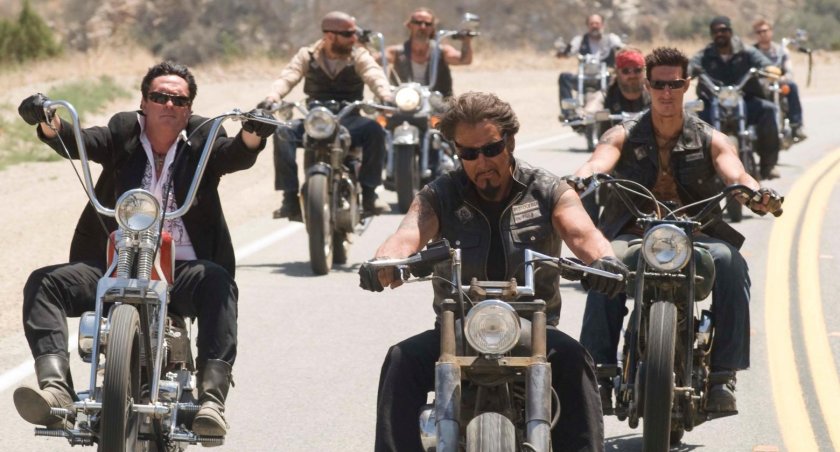 Майкл Мэдсен байкер