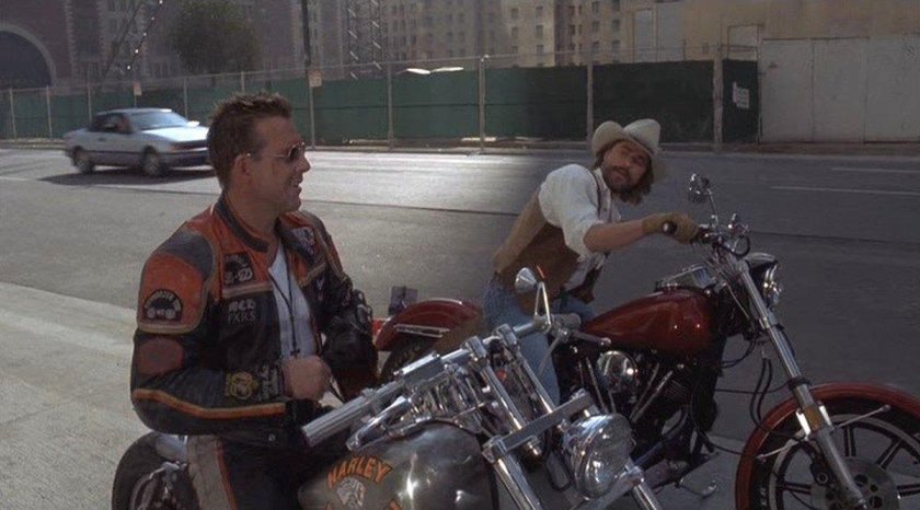 Ковбой Мальборо и Харлей Дэвидсон фильм