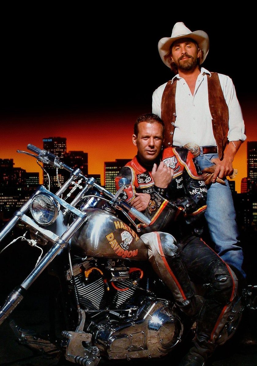 Харли Дэвидсон и ковбой Мальборо