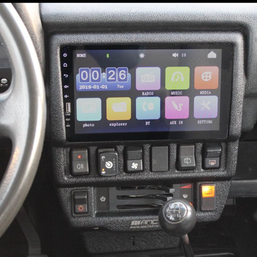 ВАЗ 2121 9 дюймов магнитола