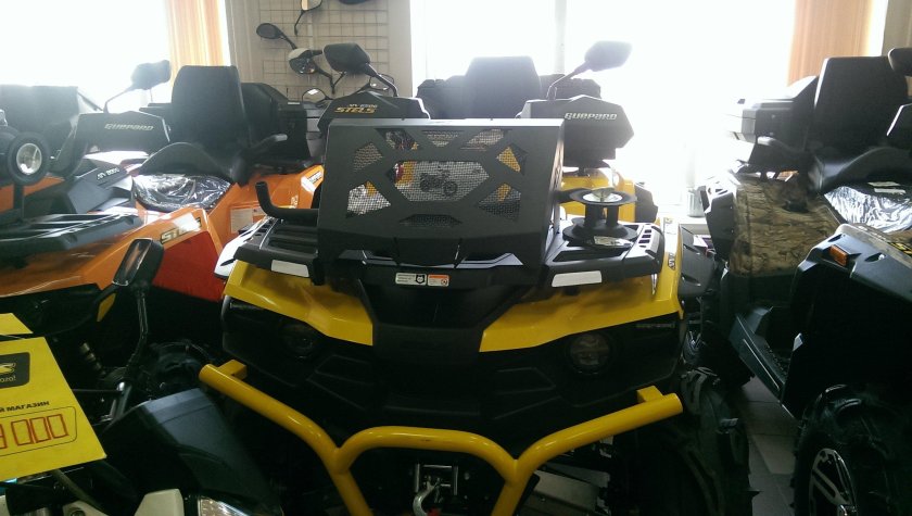 Вынос радиатора стелс гепард 650