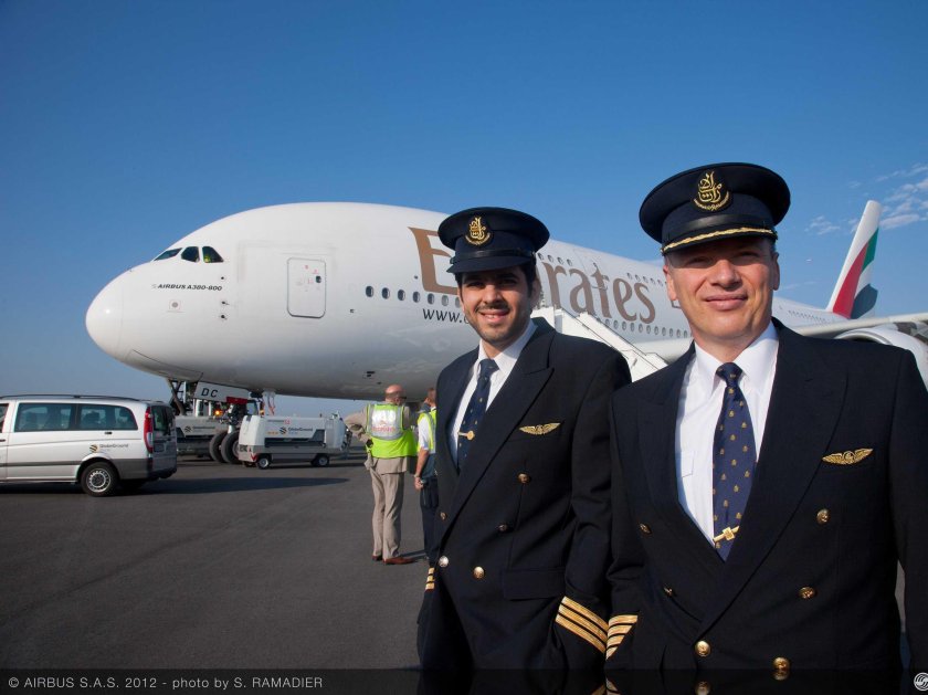 Эмиратес авиалиний пилоты