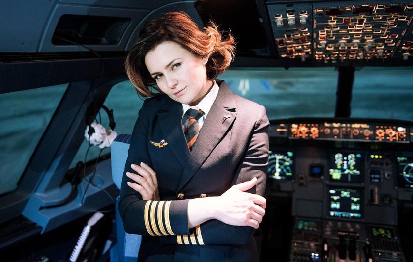 Пилотесса Аэрофлота Мария Уваровская