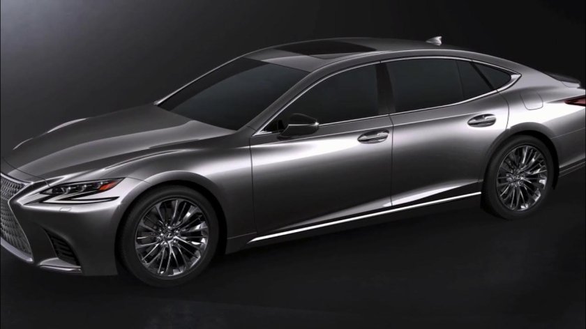 Лексус стального цвета