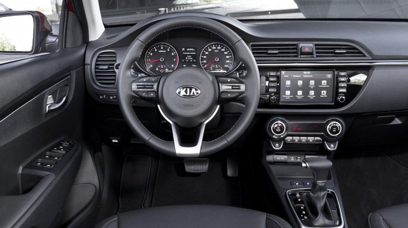 Киа Рио 2021 салон