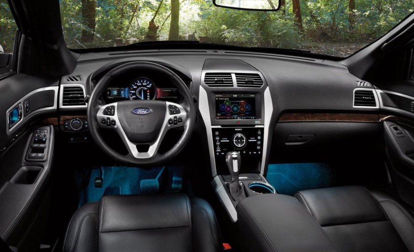 Форд эксплорер салон