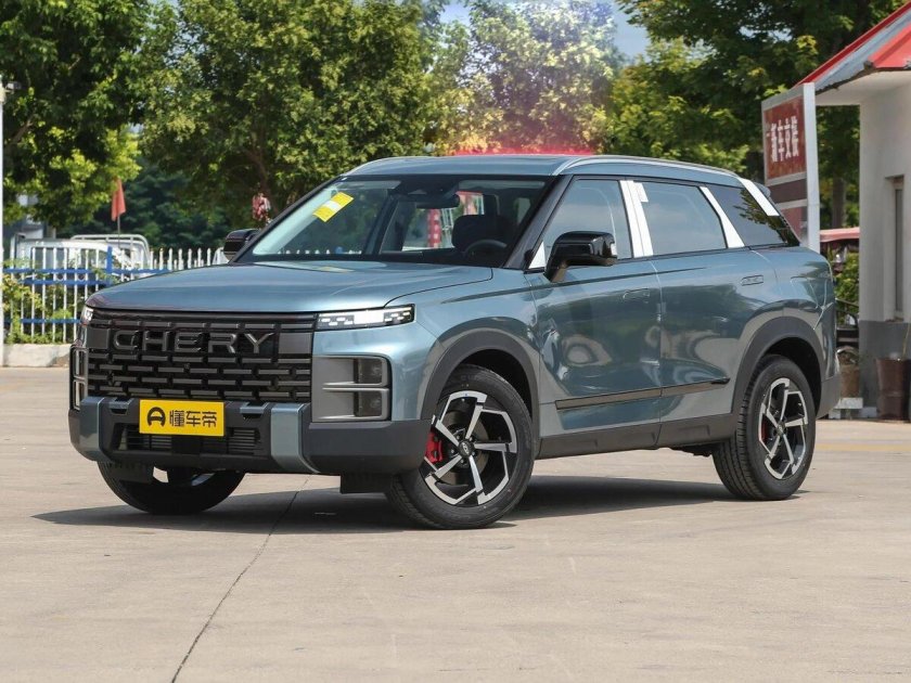 Chery explore 06 зеленый