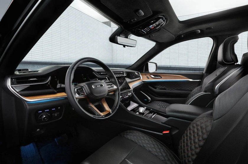 Jeep Grand Cherokee 2022 интерьер