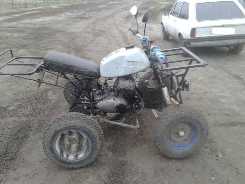 Квадроцикл из скутера