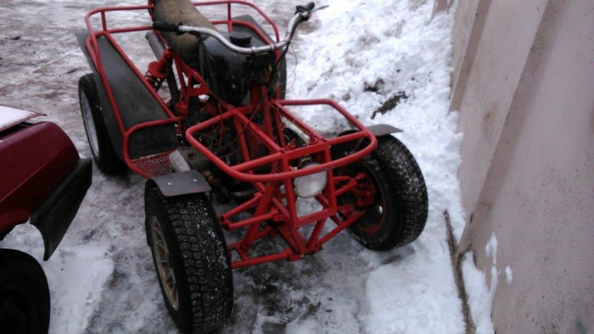 Самодельный квадроцикл