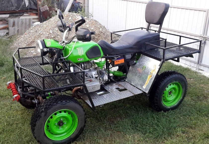 Квадрик из мотоцикла Урал