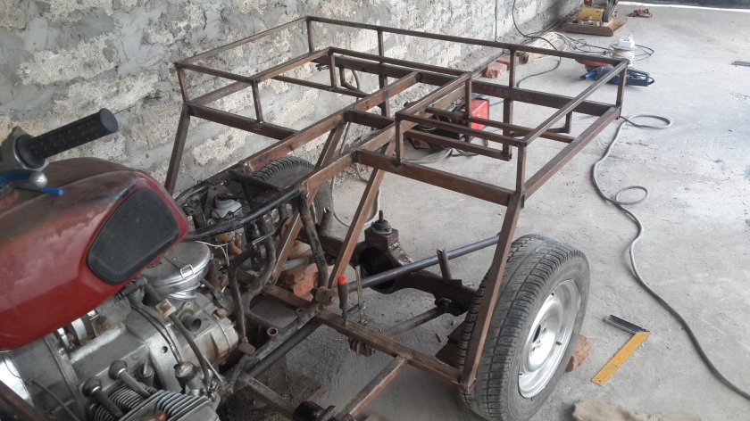 Урал квадрик рама