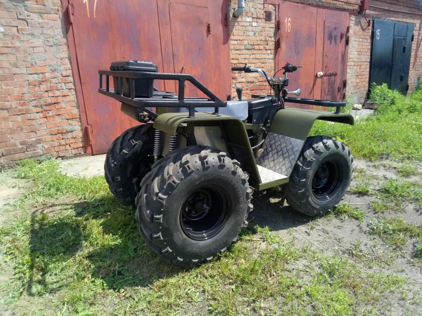 Самодельный квадрик финиш