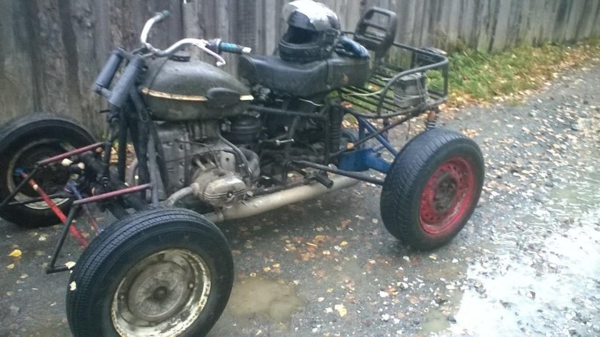 Урал квадрик рама