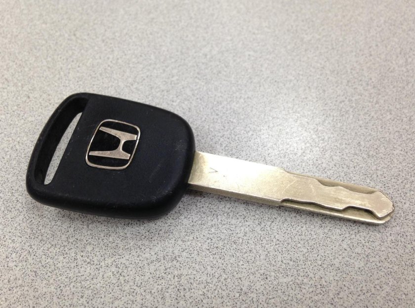 Honda CRV 2008 ключ зажигания