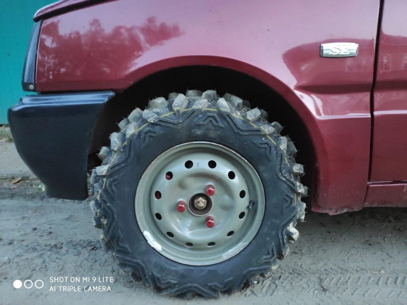 Шины r12 Квадро на оку