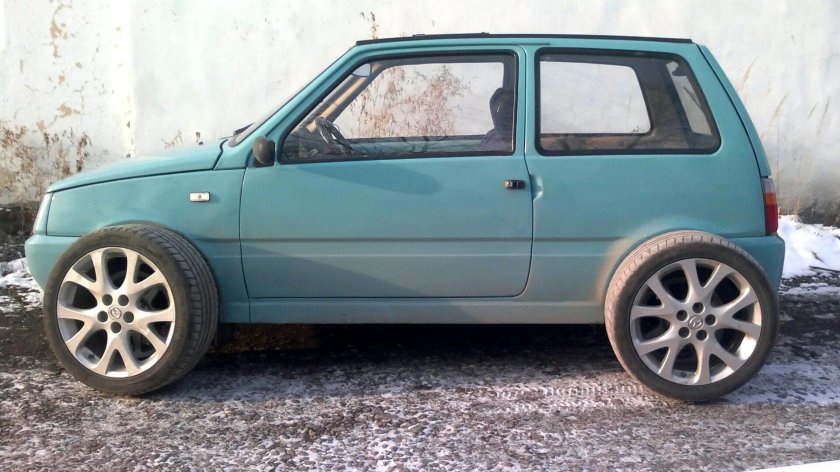 Ока 1111 на 14 колесах