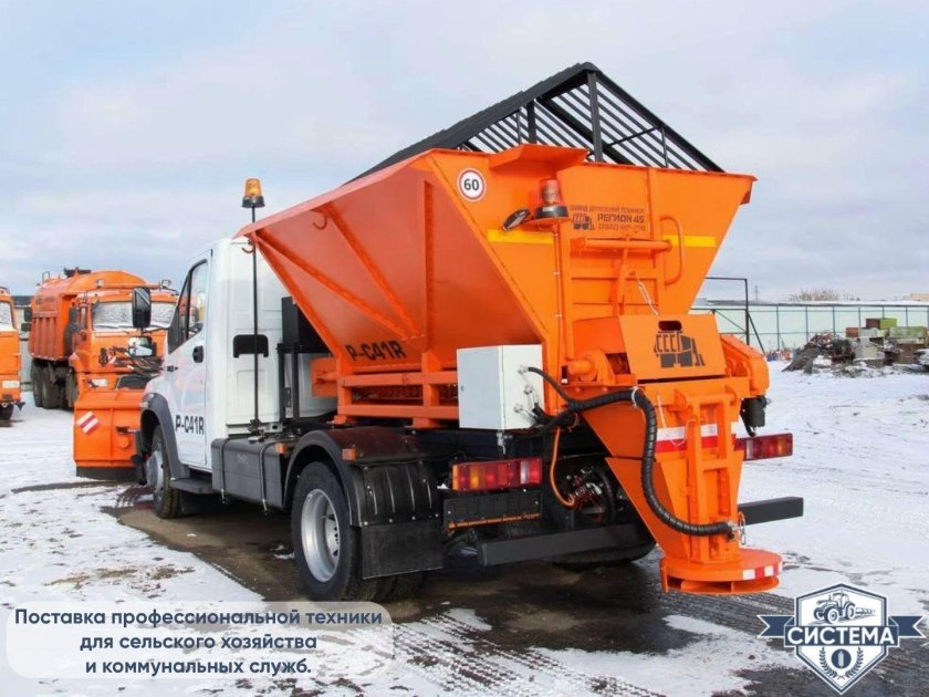 КАМАЗ 65115 пескоразбрасыватель