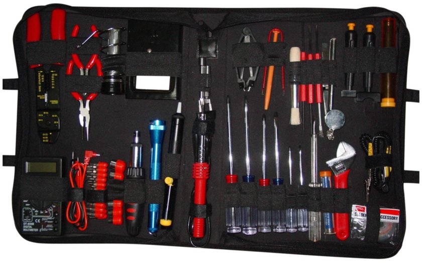 Набор инструментов Cablexpert tk-elec (63 пр. )