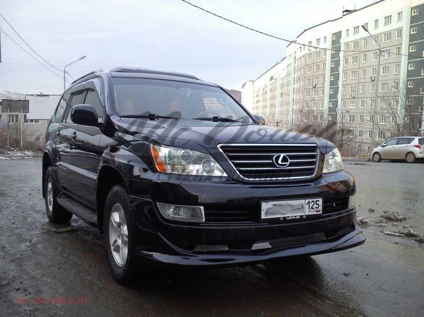 Губа Лексус gx470