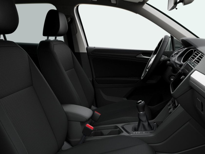 Черный Фольксваген внутри